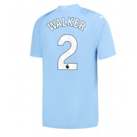 Pánský Fotbalový dres Manchester City Kyle Walker #2 2023-24 Domácí Krátký Rukáv
